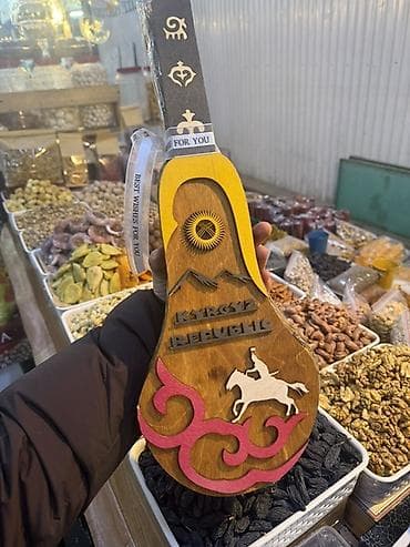 ящик мандарин: Подарочный набор орехов и сухофруктов в деревянной коробке-сувернире — 4