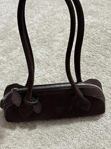 cole haan: Сумочка под Alaia. No name . Натуральная замша хлопковый подклад — 2
