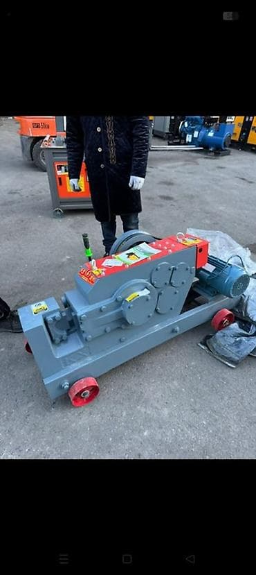 резка арматуры: Машина для резки арматуры (электромеханическая гильотина) - — 1