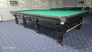 бильярдный кий: Продаю бильярдные столы 12 штук б.у. полный комплект, состояние — 8