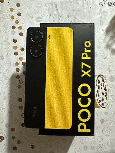 iphone 13 minu: Poco X7 Pro, Б/у, 256 ГБ, цвет - Желтый, 2 SIM — 1