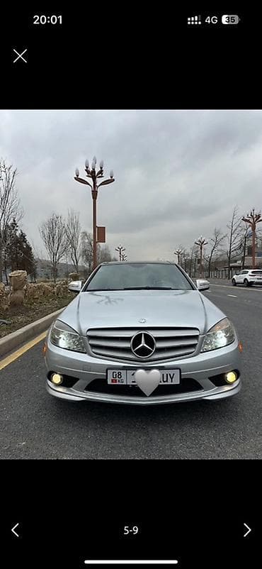 Mercedes-Benz C-Class: 2009 г., 3 л, Автомат, Бензин, Седан