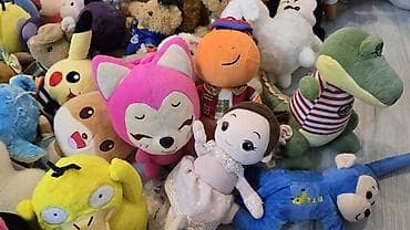 милые животные: Плюшевые игрушки — большая разноцветная коллекция персонажей и — 3