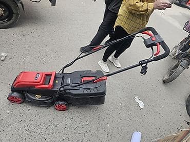 Электрическая газонокосилка с травосборником - Тип: сетевая at lalafo.kg Электрическая газонокосилка с травосборником - Тип: сетевая