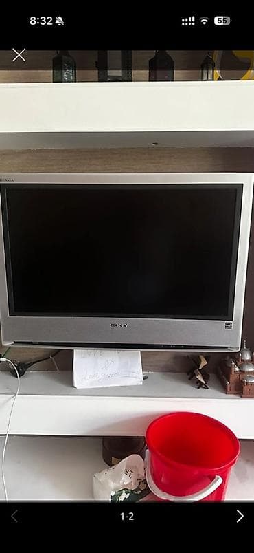 Телевизор Sony Bravia, серебристая рамка. Основные характеристики: -