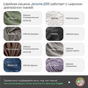 Техника жана электроника: Тигүүчү машина Janome, Электромеханикалык, Автомат — 6