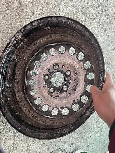 Железные Диски R 14 Mercedes-Benz, 1 шт, отверстий - 5, Б/у — 2