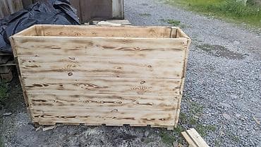 дрова деревья: Деревянные кашпо и ящики для растений - Материал: натуральная хвойная — 2