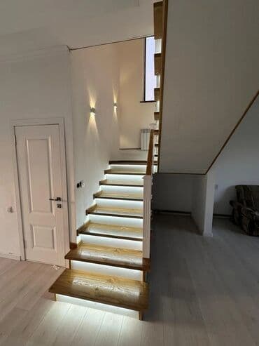 кресло для кафе: Деревянная лестница Для дома, Бесплатная доставка, Вид дерева: Кара Жыгач, Стиль: Классический — 2