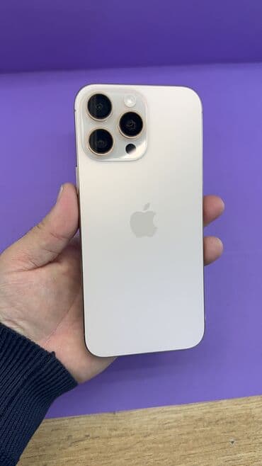 мониторы aoc бишкек: IPhone 16 Pro Max, Колдонулган, 256 ГБ, Куту, 98 % — 1