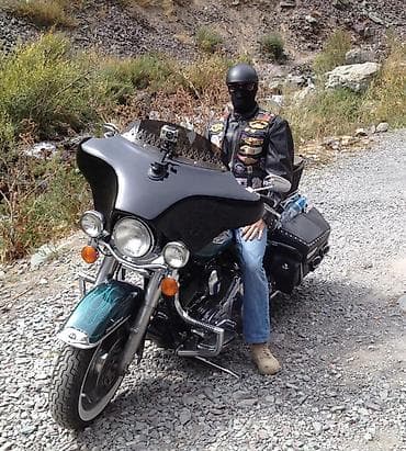 харлей мотоцикл: Harley-Davidson King Road 2001 туристический крузер с большим лобовым — 5