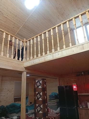 бу лестницы: Деревянная лестница Для дома, Вид дерева: Сосна, Форма лестницы: Прямая — 7