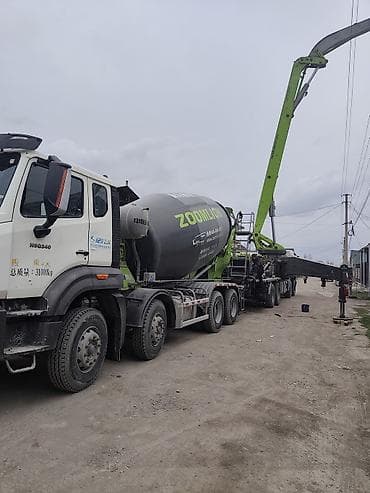 бетонная работа: Строительный бетон, M-250, Для фундамента,класса B12 — 4