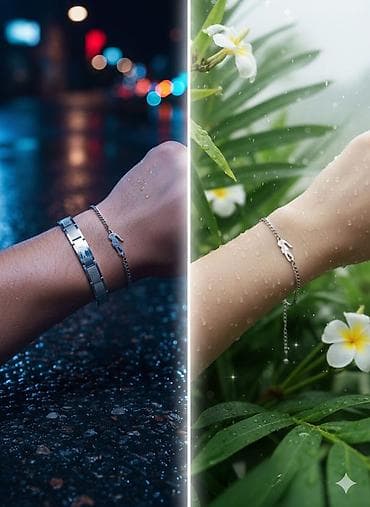 браслет для мальчиков: Набор браслетов из нержавеющей стали в подарочной коробке Состав — 3