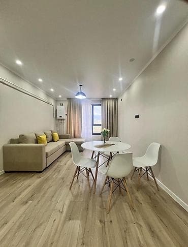 2 комнаты, 53 м², Пишпек Элитка, 10 этаж, Евроремонт