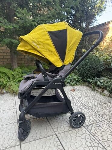 Коляска, цвет - Желтый