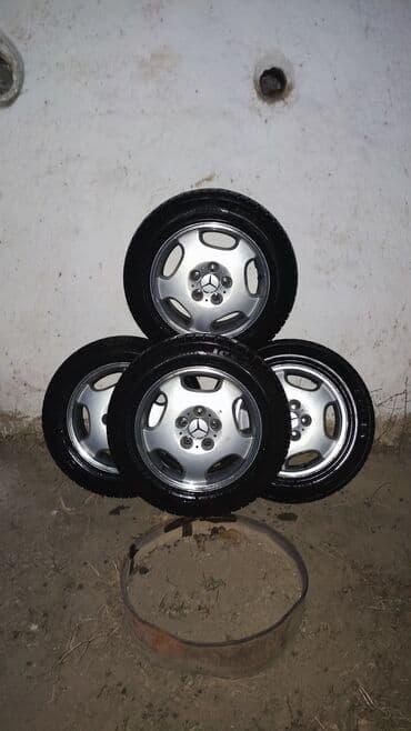 купить диски на ниву r16 бу: Колеса в сборе 215 / 60 / R 16, Зима, Комплект, Легковые, Литые, отверстий - 5 — 1