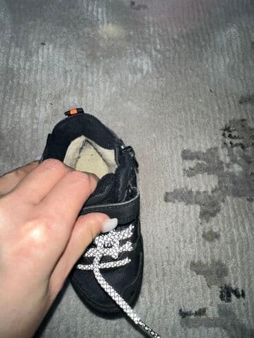 демисезонная детская обувь 22 размера: 1. Первые ботинки для мальчика. Состояние идеальное. Чистые и — 5