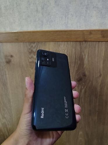 Redmi, Redmi Note 12S, Б/у, 256 ГБ, цвет - Черный, 1 SIM, 2 SIM