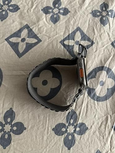 Смарт-часы: Смарт‑часы в стиле Apple Watch Ultra 2 с спортивным нейлоновым — 2