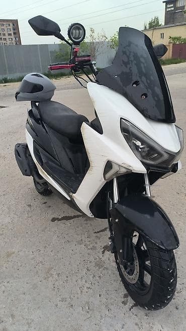 мотоцикл для детей 7 лет: Макси-скутер 150 куб. см, Бензин, Б/у — 2