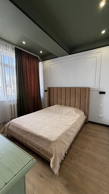 3: 3 комнаты, 77 м², Джал мкр (в т.ч. Верхний, Нижний, Средний) Элитка, 9 этаж, Евроремонт — 9