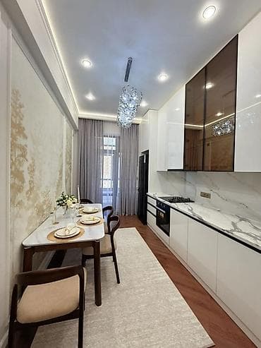 Квартиры: 2 комнаты, 76 м², Элитка, 8 этаж, Дизайнерский ремонт — 4