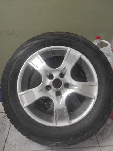 шины 225 70 15 с: Дөңгөлөктөр монтажда 225 / 60 / R 17, Кыш, Колдонулган, 1 даана, Жол тандабастар (АТ/МТ), Куйма, тешиктери - 5 — 1