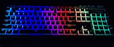 notebook: Клавиатура, HyperX, Механическая, Проводное подключение, Размер: 100% — 1