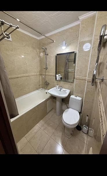 2 bedroom: 2 комнаты, 58 м², 6 мкр 104 серия, 1 этаж, Евроремонт — 1