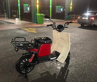 Скутеры: Электроскутер грузовой (электромопед) с багажными платформами - — 2