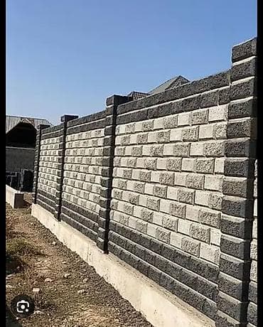 столбики: Декоративные заборные блоки для ограждений - Формат: модульные — 1