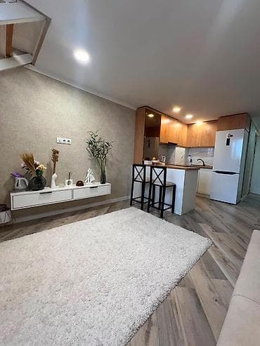 2 комнаты, 56 м², Кара-Жыгач ж/м 4 этаж, Евроремонт — 6