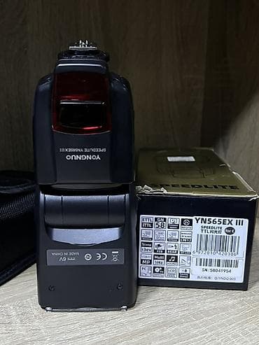 6 d: Вспышка Yongnuo YN565EX III для Canon + аккумуляторы Продаю вспышку — 2