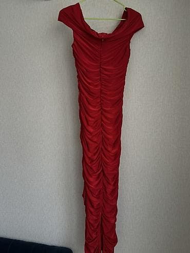 lost cherry: Вечернее платье, Классическое, Длинная модель, Шелк, Без рукавов, S, XS — 2