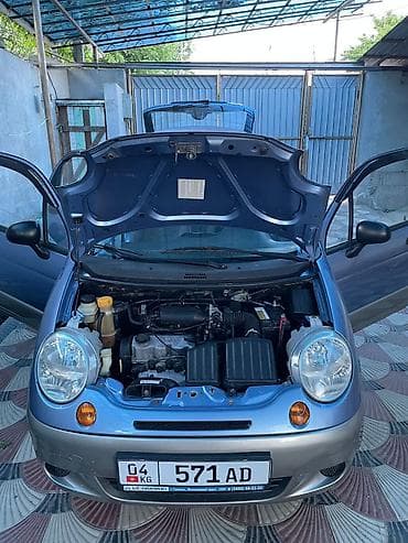 авто лейлек: Daewoo Matiz: 2007 г., 0.8 л, Кол менен иштөөчү, Бензин, Хетчбек — 10