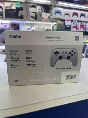 купить руль для пк с коробкой передач и сцеплением бу: Беспроводная и проводная игровой джойстик 8bitdo pro 2 Совместимость — 2