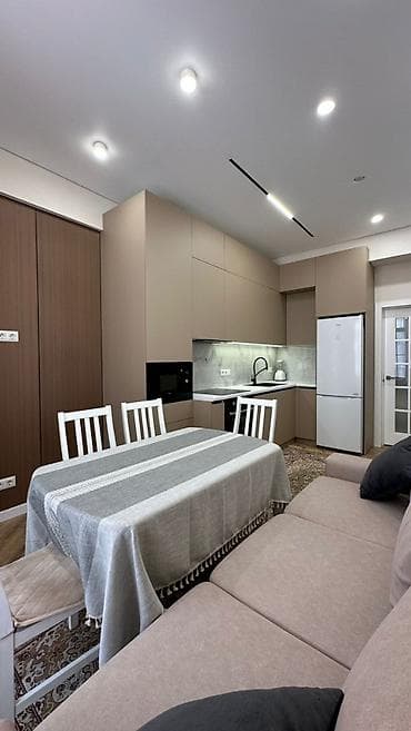 4: 2 комнаты, 74 м², Асанбай мкр Элитка, 4 этаж, Евроремонт — 10