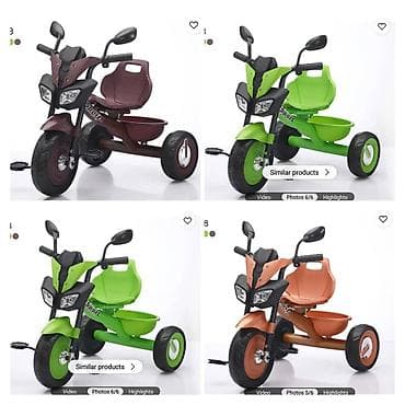 bmb 39: Детский велосипед, 3-колесный, 3 - 4 года, Новый — 8