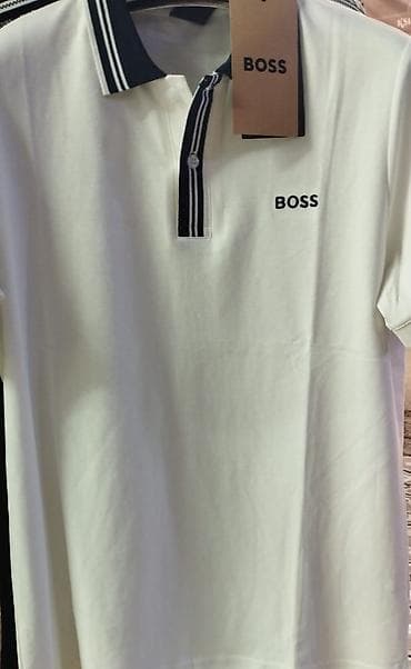 босс: Мужские поло (2 модели) 1) Белое поло BOSS: - Классический крой — 1