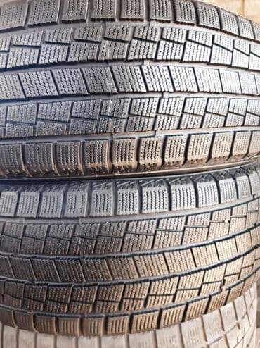 буу пакрышка: Шины, 215/60/17 2шт. Зима, липучка, резина привозная, состояние — 4