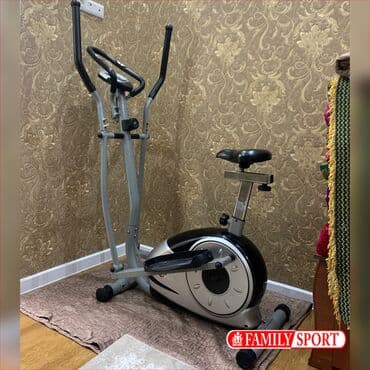 германский велосипед: Вело и Эллиптические тренажеры 2в1 Маховик 9кг Выдержит до 120кг — 2