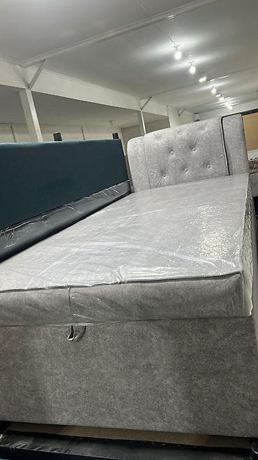 спальный одинарный: Односпальная кровать, Новый, С ящиком для хранения, длина - 195 см — 4