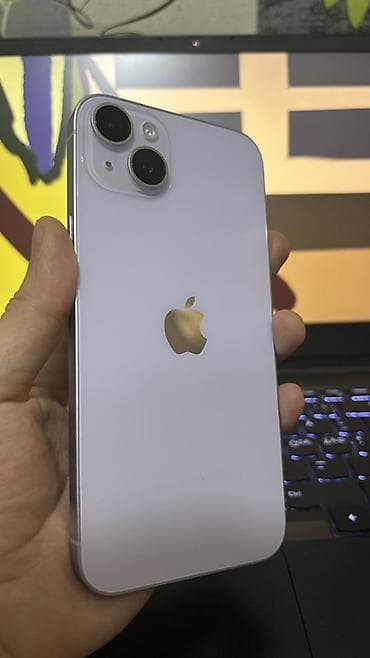 8 plus: IPhone 14 Plus, Б/у, 256 ГБ, Защитное стекло, Чехол, 79 % — 3