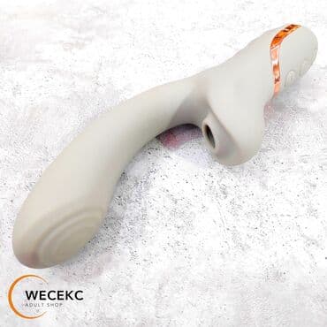 Эргономичный вибратор из гладкого материала с округлым кончиком и