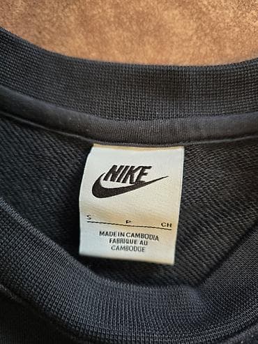 Мужская одежда: Мужская толстовка, S, Nike, Б/у, цвет - Черный, Платная доставка, Самовывоз — 3