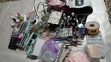 техно хол: Комплект для маникюра и наращивания ногтей/ресниц — профессиональный — 1