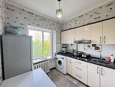 квартира в ипотеку в бишкеке: 2 комнаты, 46 м², Хрущевка, 5 этаж, Евроремонт — 4