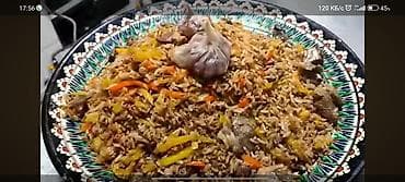 нежный: Домашний Узбекский плов на заказ!. Вкусный,сочный,рассыпчатый,и — 5