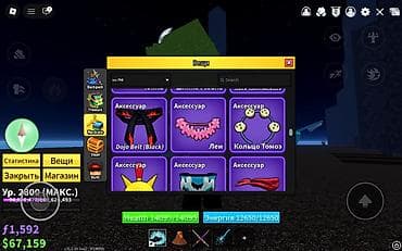 meta 3: Игровой аккаунт Blox Fruits (Roblox) Характеристики профиля: - — 8